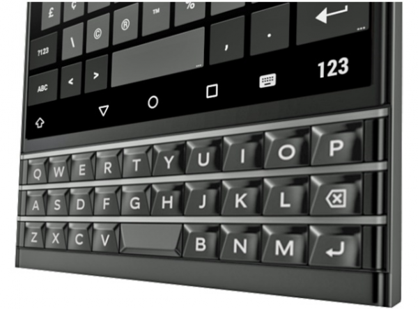 黑莓Android手机再曝光，依然是全键盘设计1