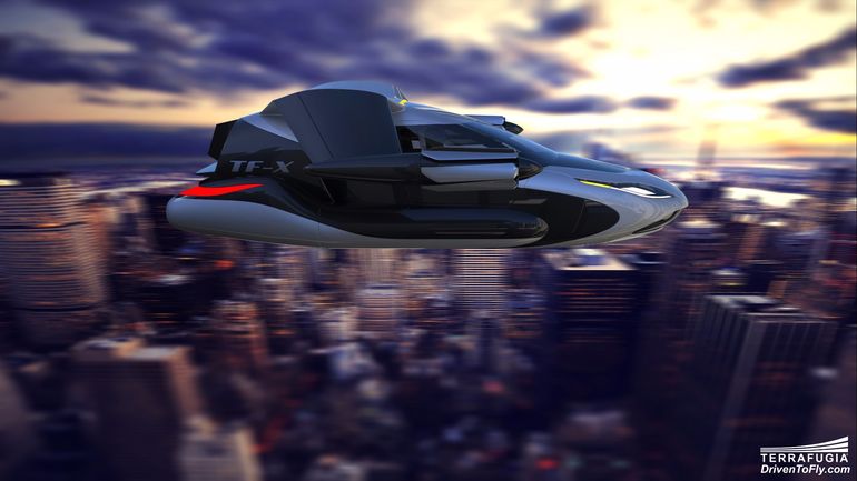 TF-X：未来的高端自主飞行汽车1