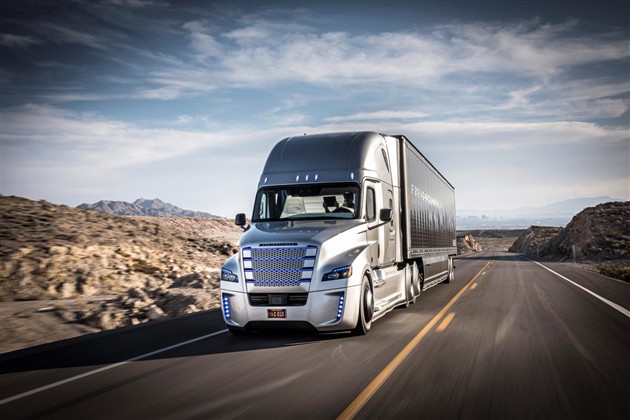 戴姆勒公司计划测试新领域—无人驾驶卡车