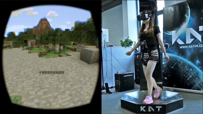 虚拟现实跑步机Kat Walk自由来袭1