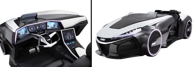 三菱展示高科技概念电动车Emirai3
