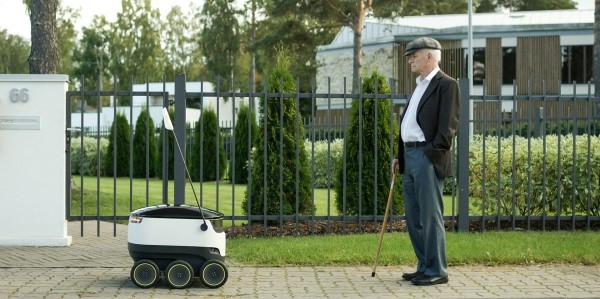 除了无人机，机器人也要做“快递员”了！1