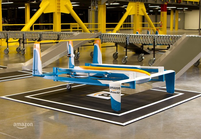 亚马逊推出无人机空中交付服务2