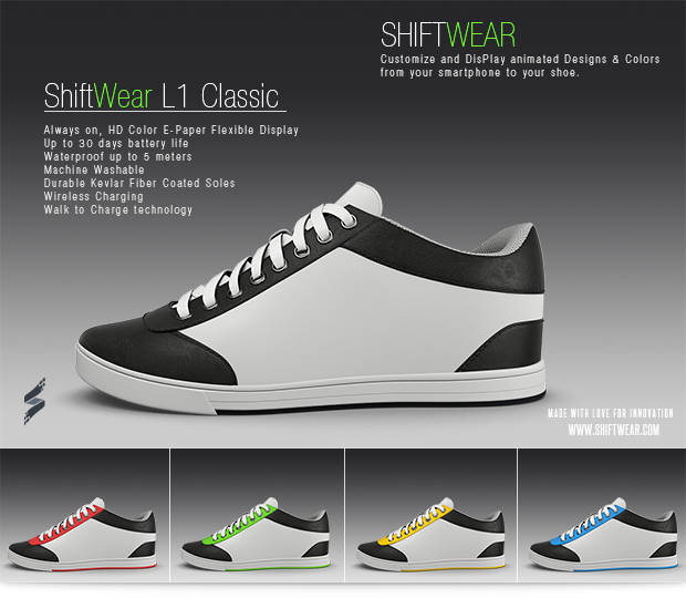Shiftwear，会给自己充电的运动鞋1