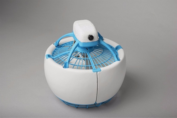 比利时推出形似电饭煲的球形无人机2