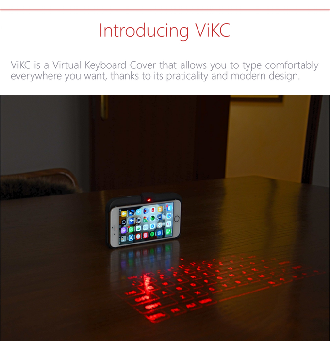 ViKC虚拟投影键盘,走哪儿写哪儿1