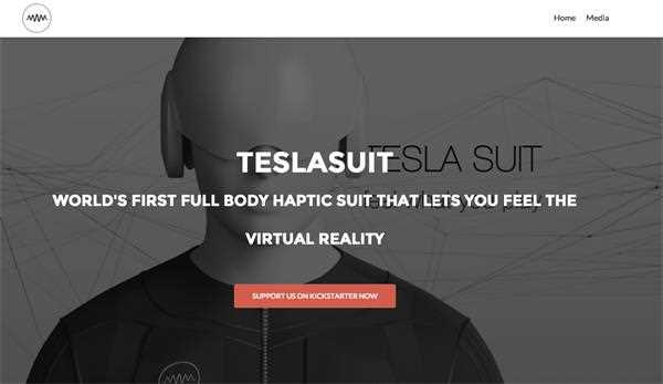 首款VR全身触控体验套件Teslasuit，让你浑身“来电”1