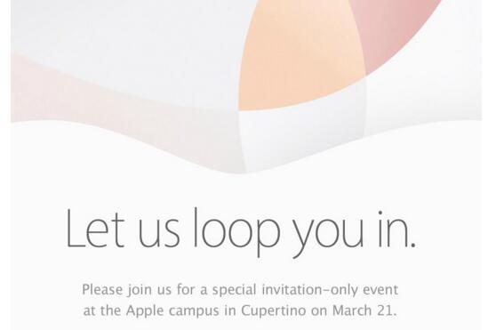 苹果 3 月 21 日加州举行新品发布会1