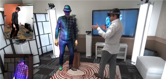 新系统来了！微软 HoloLens 可实时全息影像互动