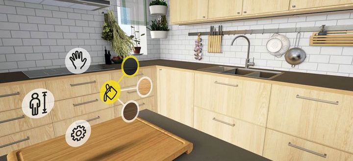 宜家推出一款 VR 应用，允许用户自主设计厨房2