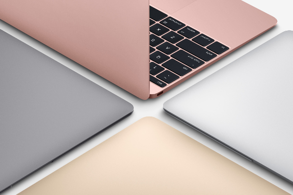 喜大普奔，新版玫瑰金MacBook亮相