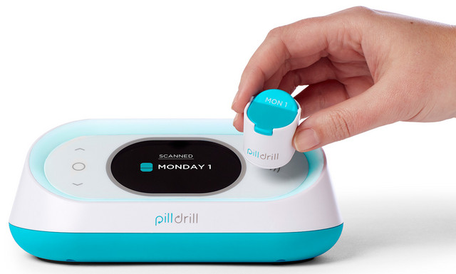 忘记吃药再不愁，PillDrill智能药盒能够提醒你按时吃药