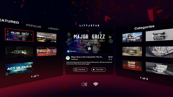 《Littlstar VR Cinema》登陆Steam平台，免费看更“真实的”VR电影