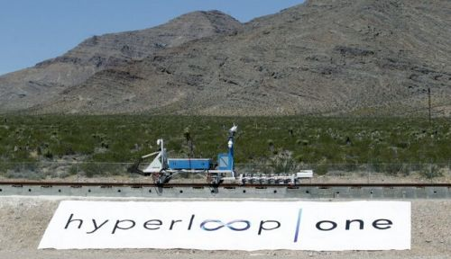 超级高铁Hyperloop户外首测完成，最高时速达640公里/小时