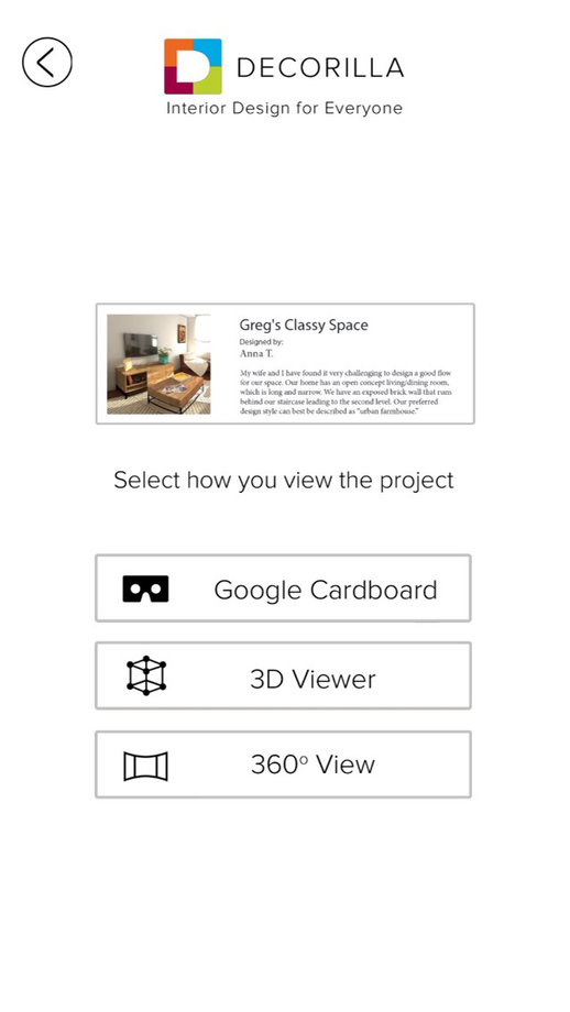 Decorilla推出VR应用，允许客户参与室内设计