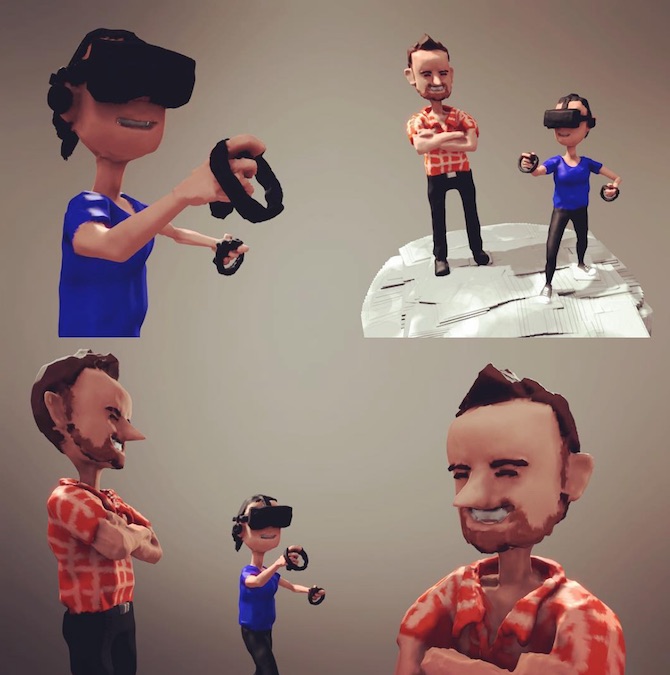 萌物来袭！藤田五郎PO出萌萌哒VR雕刻作品