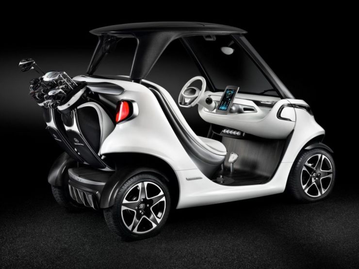 奔驰推出全新高尔夫球车，形似Smart体验超酷炫