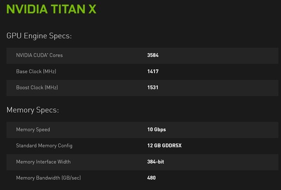 英伟达祭出最强显卡新一代Titan X，售价8000元！