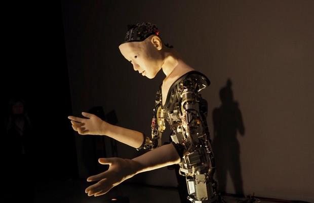 日本打造“手舞足蹈”仿生机器人，小心不要被吓到！