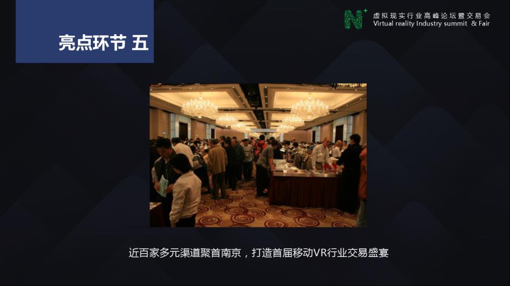 N+虚拟现实行业高峰论坛暨交易会