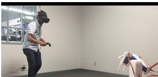 硅谷实习生开脑洞，用VR控制机器人；小米发布米家扫地机器人