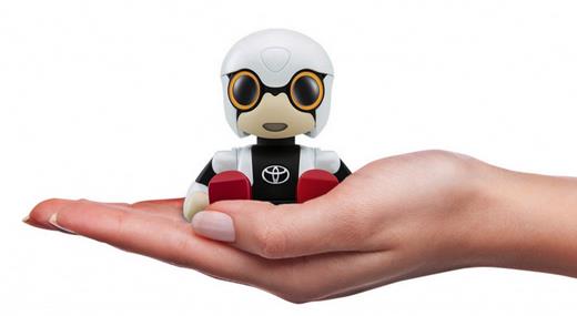 丰田发布“大眼萌”机器人，只有手掌大小！
