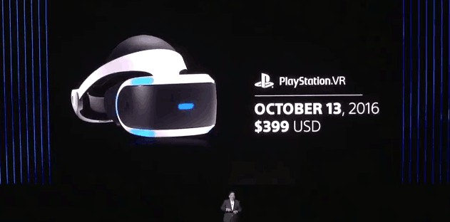 索尼发力于VR内容，公布80多款PSVR首发内容名单