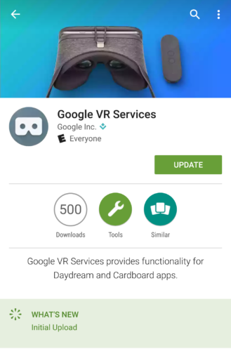 谷歌更新VR服务应用，给消费者带来更好的VR体验