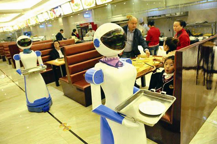 中国机器人出口日本，受多国欢迎