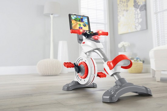 Fisher-Price推儿童版智能单车，运动娱乐学习都不误