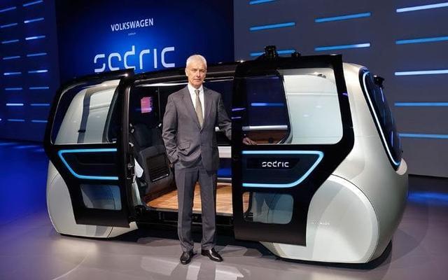 大众发布新款概念车Sedric，采用电力驱动并可以完全自动驾驶