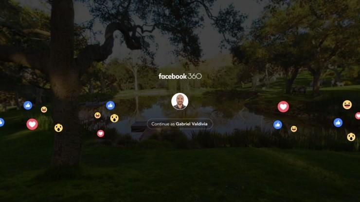 Facebook专为GearVR开发了Facebook 360，可以快速找到最好的VR内容