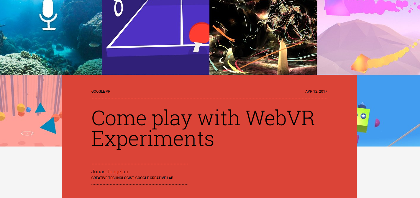 听说谷歌又升级了Chrome WebVR功能，这下可以用浏览器玩VR了