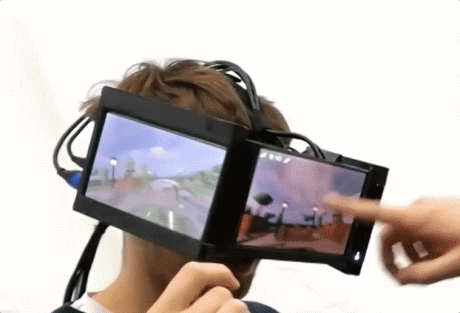 VR头显中的一朵奇葩，FaceDisplay使用三屏交互