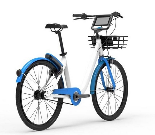 小蓝发布带屏幕的单车，瞄准精准广告媒体平台