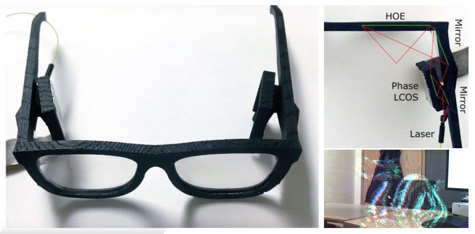 微软展示AR眼镜原型，酷似普通黑框眼镜