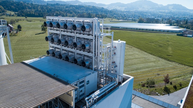 光节能减排还不够，瑞士建起可将现有二氧化碳变废为宝的设施