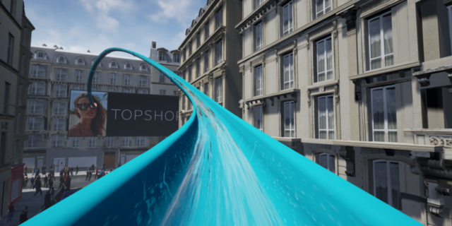 搭建了一个小型VR游乐园，Topshop的营业额蹭蹭上涨