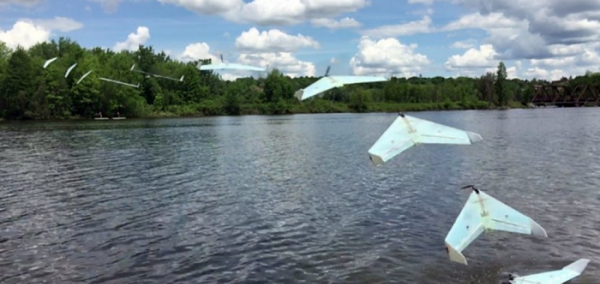 超长续航，固定翼无人机利用水面太阳能实现自我充电