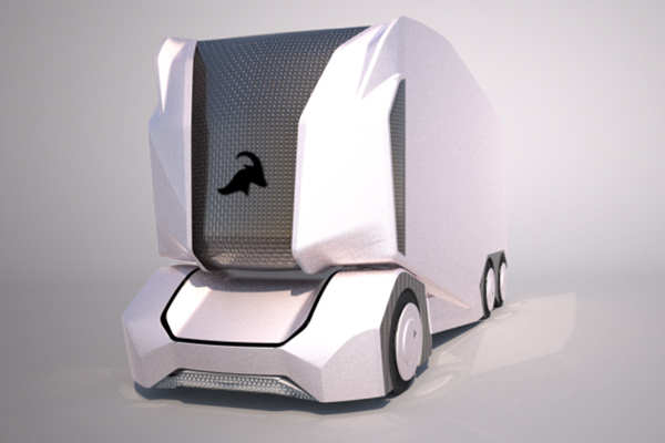 自驾电动卡车T-Pod建成全尺寸原型，由瑞典科创公司Einride打造