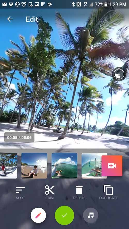 V360推出首款移动端VR视频编辑软件，用手机就可编辑360度全景视频