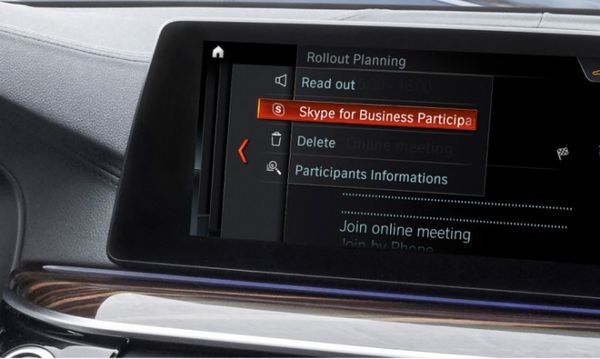 微软和BMW开展新一轮合作，将Skype for Business装入汽车