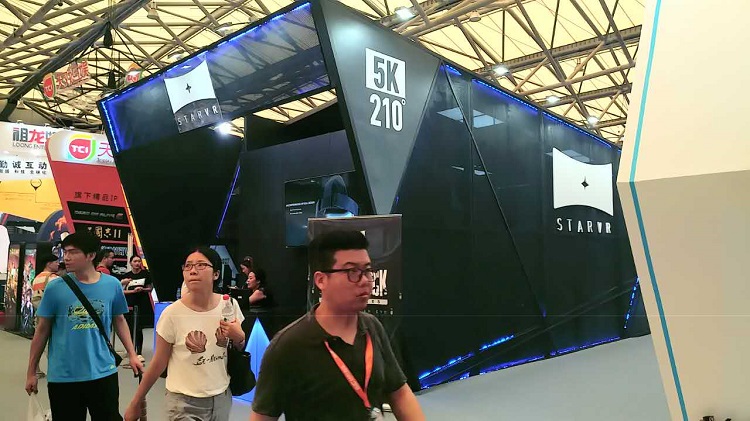 视野无边际才能身临其境，备受瞩目的StarVR首度登台2017ChinaJoy