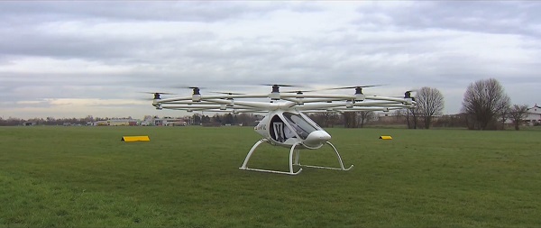 自动驾驶大型载人无人机Volocopter，年底登陆迪拜试运营