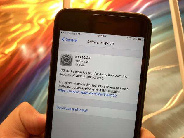 iOS10.3.3关闭降级通道，可能是iOS10的最后一个版本