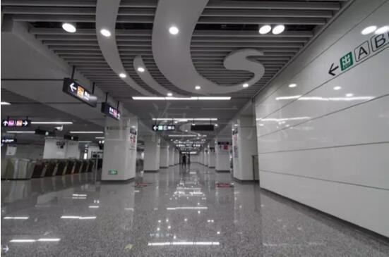 杭州地铁2号线西北段顺利通车 三思LED照明彰显“暖心”服务