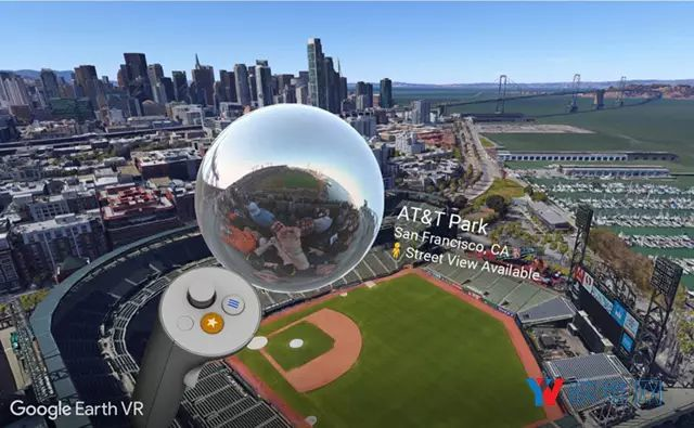 谷歌Earth VR支持街景地图，全方位沉浸街景场景中