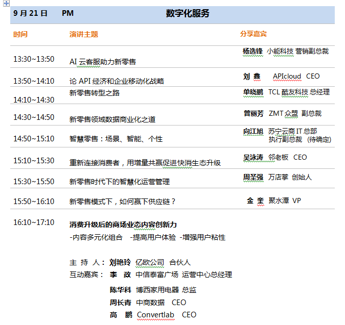 2017新零售与人工智能论坛将在上海举办