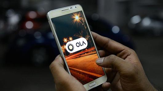 Uber在印度最大的竞争对手专车公司Ola宣布，获腾讯和软银11亿美元融资