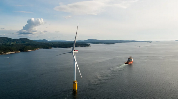 全球首座漂浮式海上风电场正式运营，预计可为约2万户家庭供电
